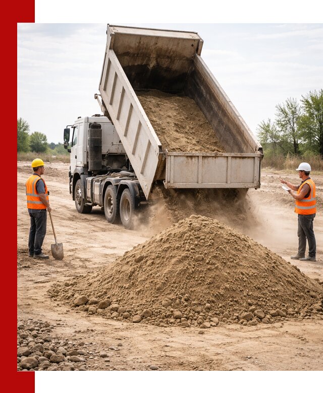 Доставка самосвалом 15 кубов в Владивостоке за город и по городу