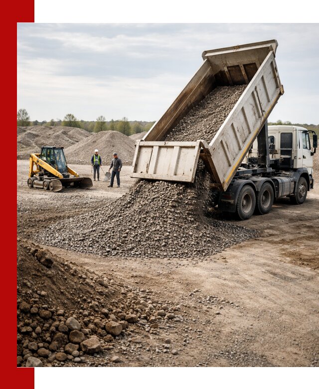 Доставка самосвалом 25 м³ в Владивостоке быстро и надежно