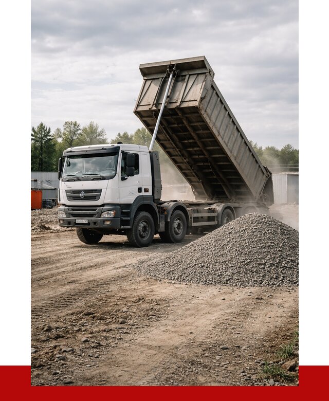 Доставка самосвалом 40 кубов в Владивостоке от 9149 р. | ПРОНЕРУДВлд