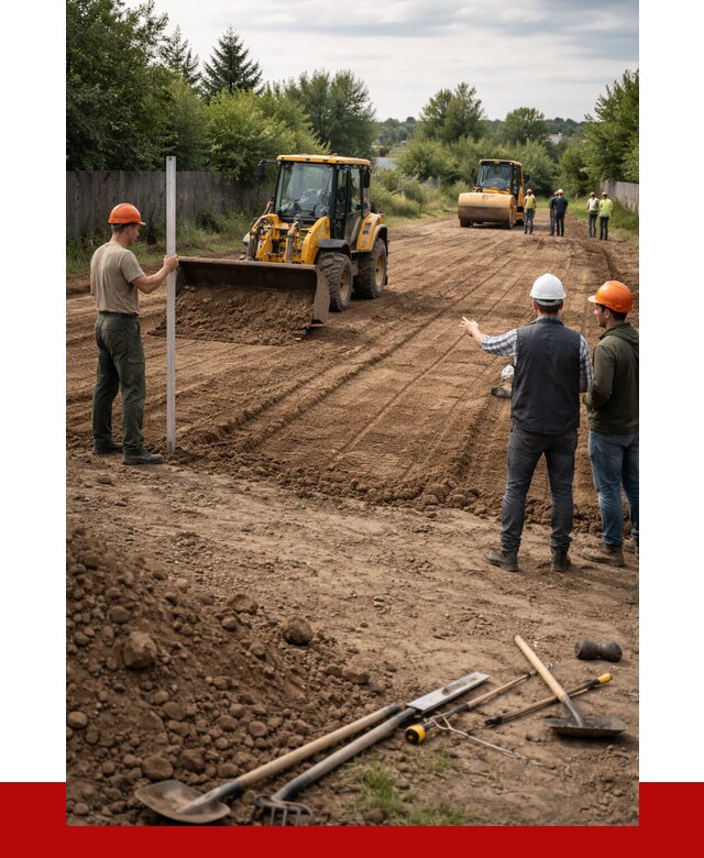 Планировка участка грунтом в Владивостоке от 4575 р ПРОНЕРУДВлд