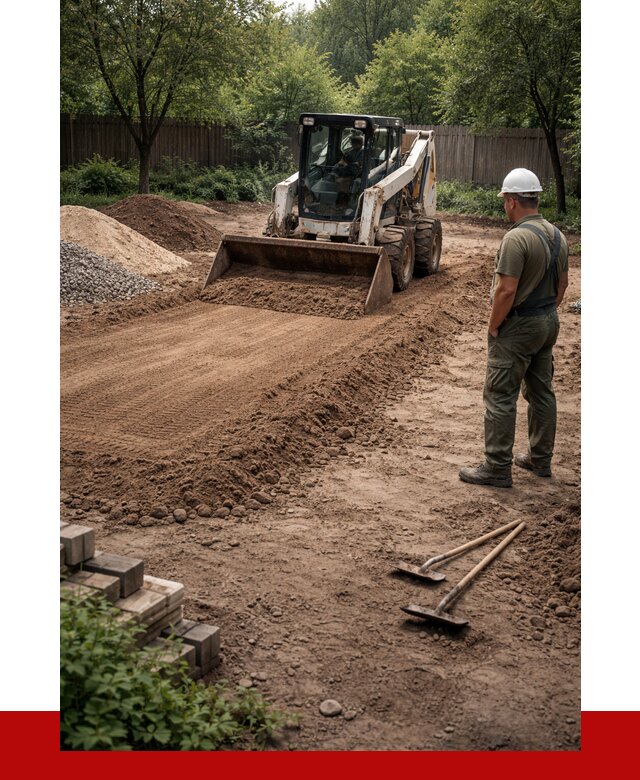Выравнивание участка под ключ в Владивостоке от 3558 р. | ПРОНЕРУДВлд